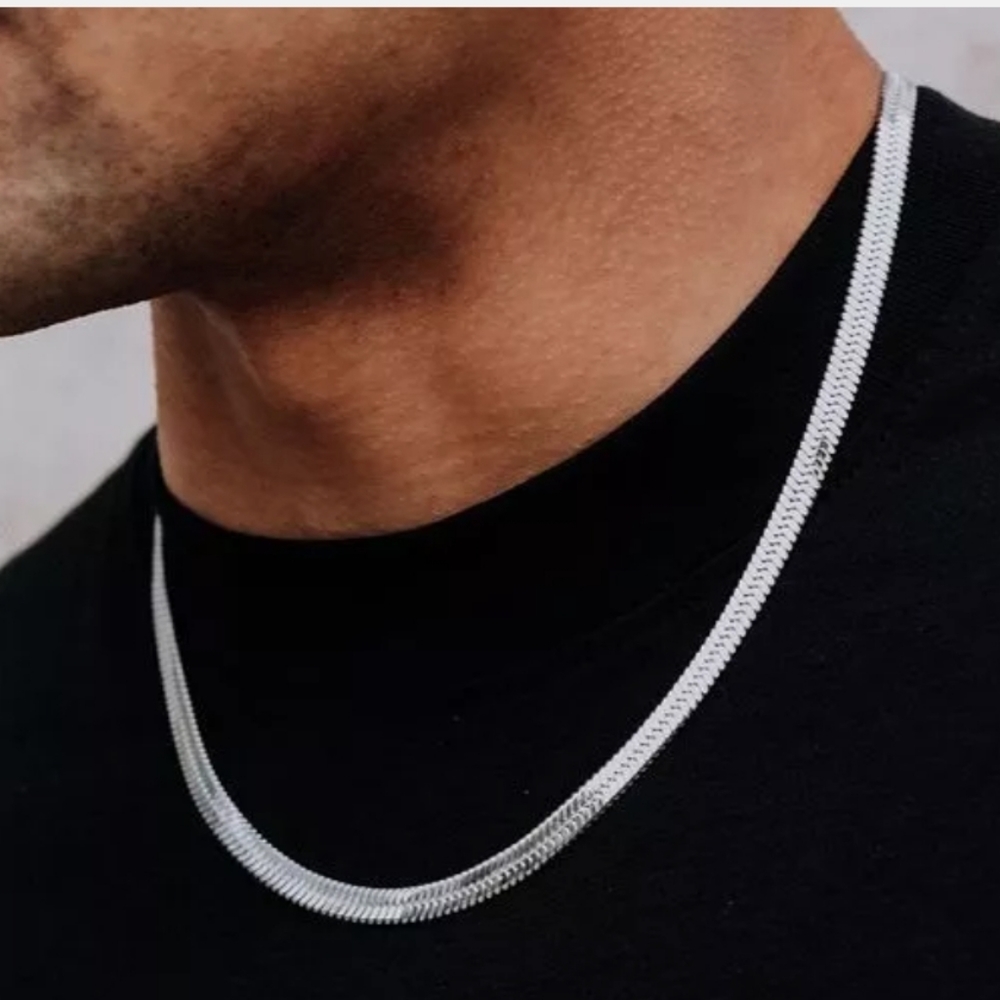 Stainless steel mens neckl 6